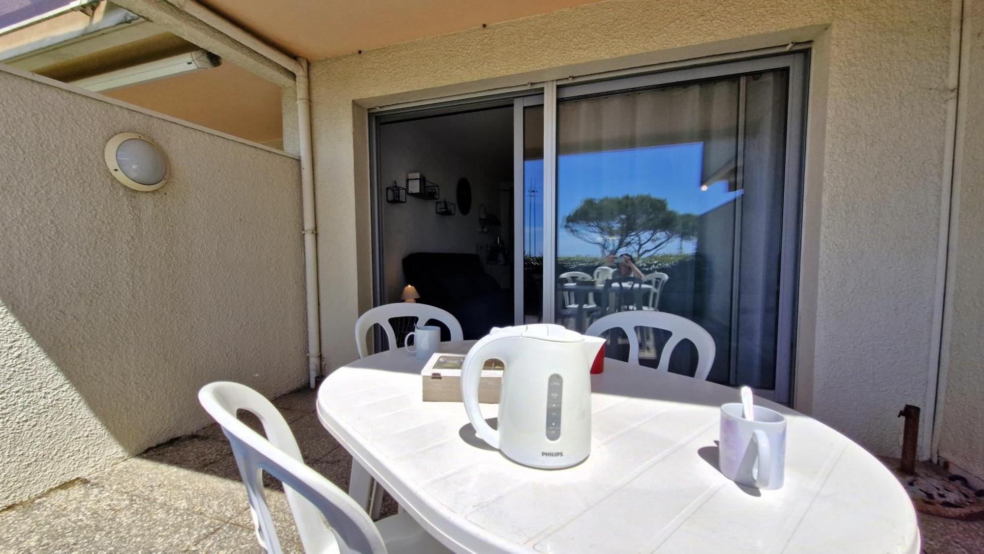 Saint Georges De Didonne - Vue Mer Pour Ce Studio Cosy En Rez-De-Chaussee Exterior foto