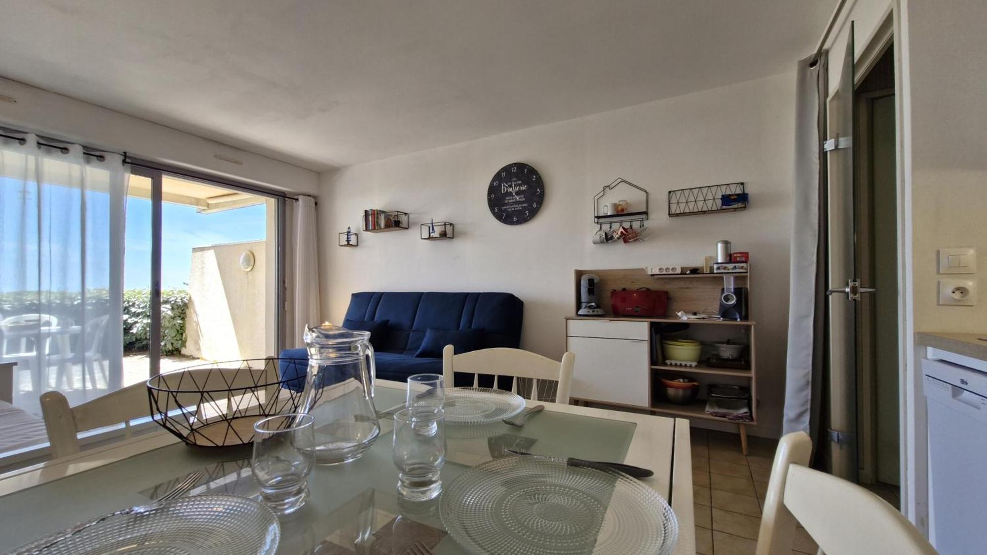Saint Georges De Didonne - Vue Mer Pour Ce Studio Cosy En Rez-De-Chaussee Exterior foto